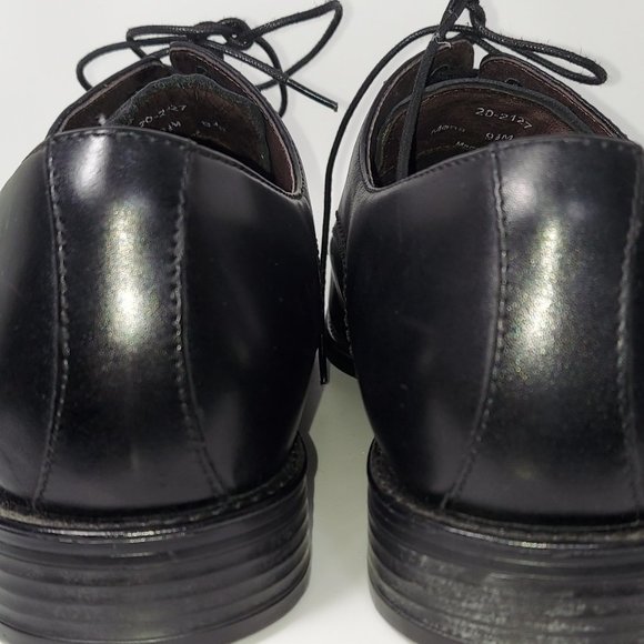 Johnston & Murphy Black Leather Lace up Oxford Dress Shoes Men\'s 9.5M main image 8